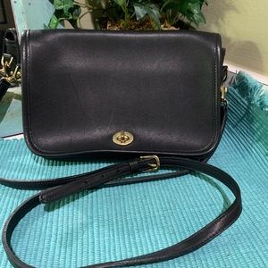 VINTAGE COACH FLAP BAG